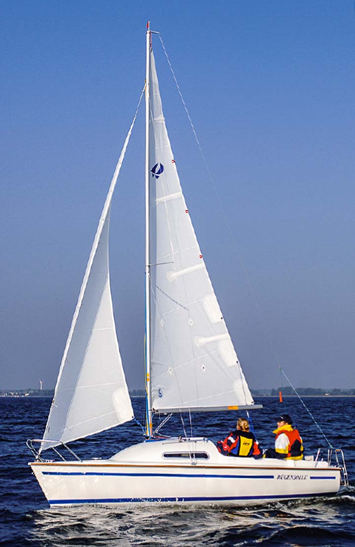 Segel-Kajütboot-Rügenjolle